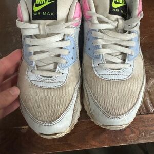 Nike Air Max  Shoes - Gray and Pink